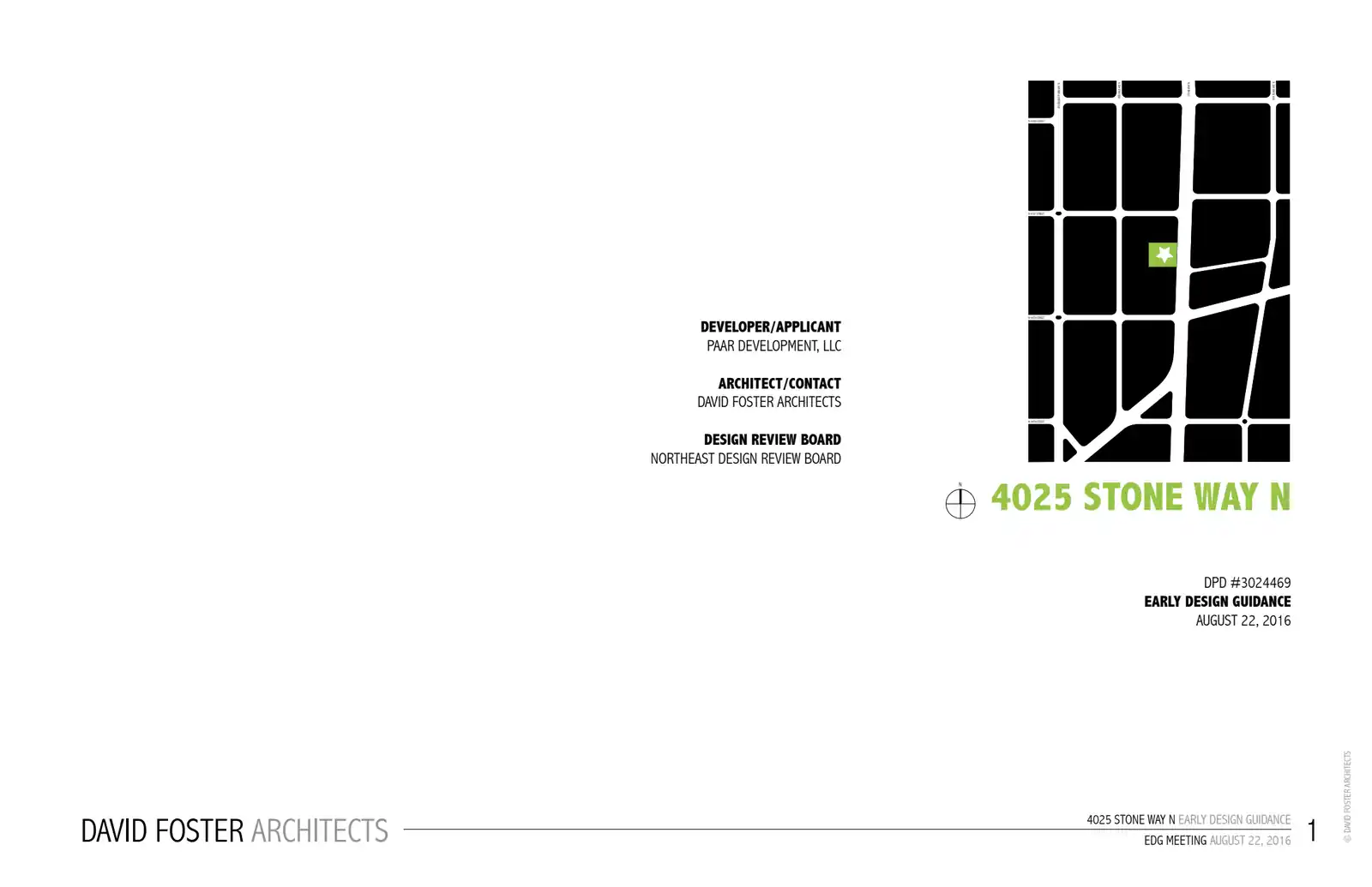 Design review proposal for 4025 Stone Way N