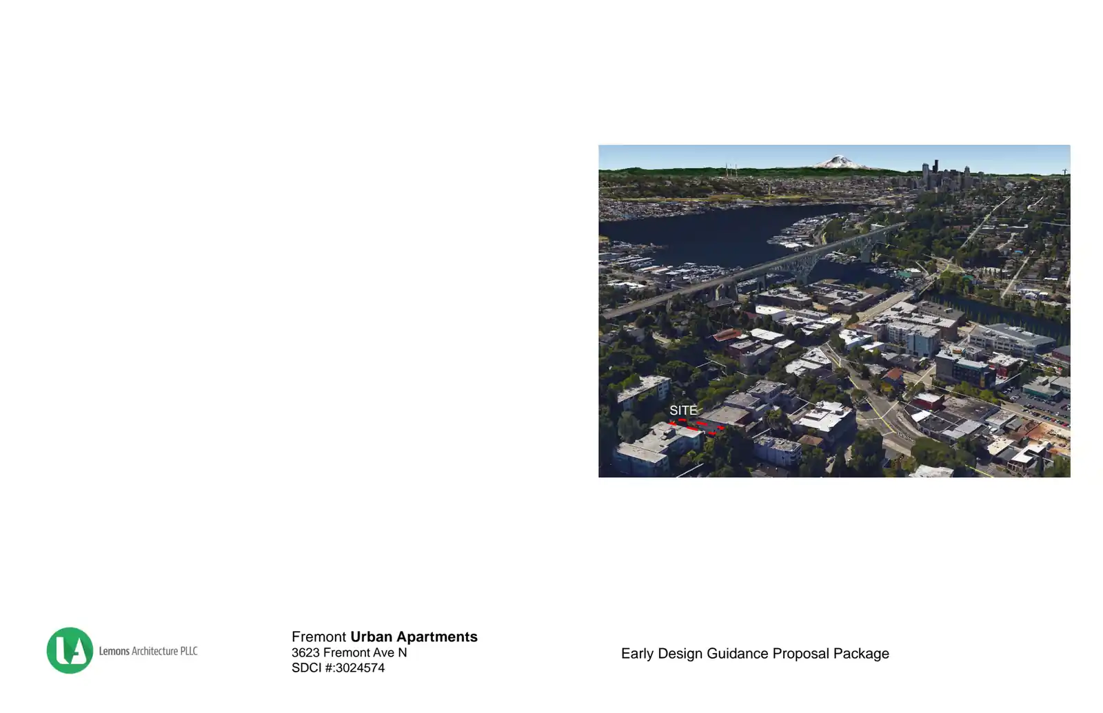 Design review proposal for 3623 Fremont Ave N