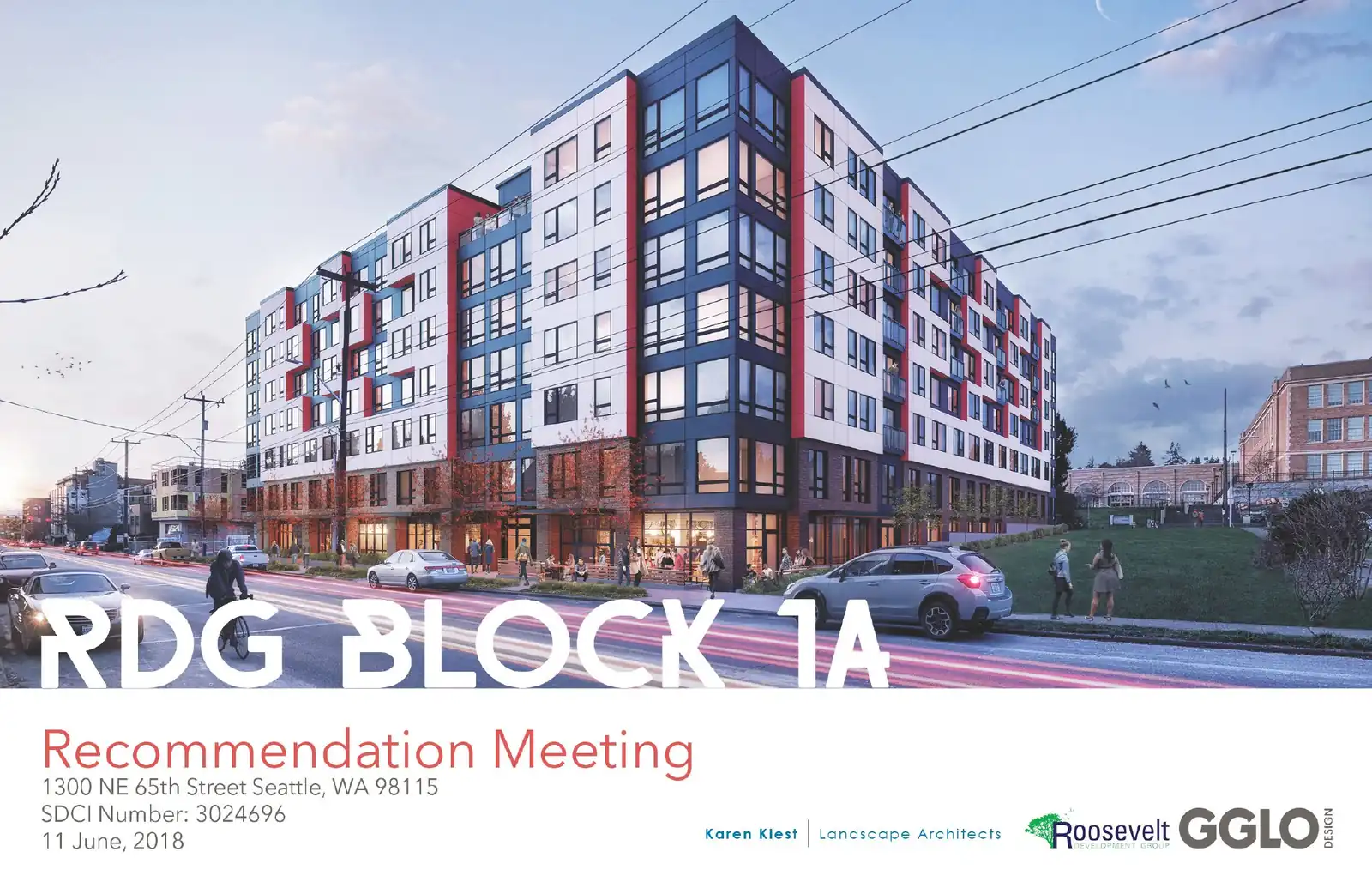 Design review proposal for 1300 NE 65th St