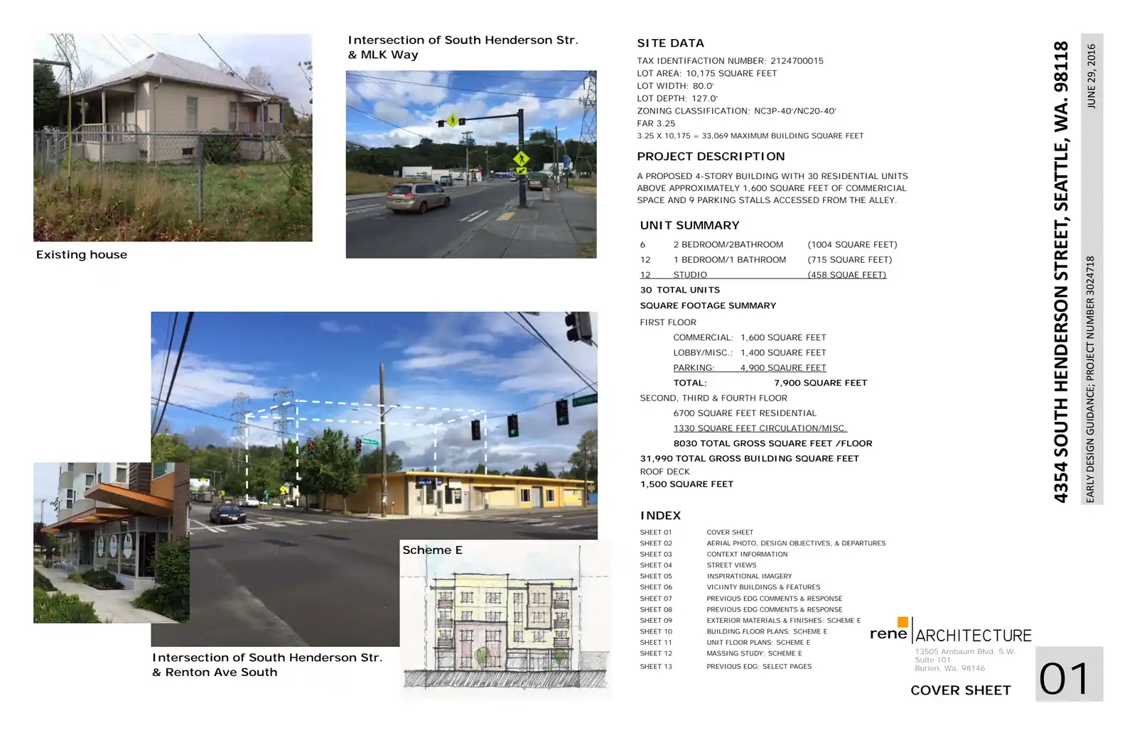 Design review proposal for 4354 S Henderson St