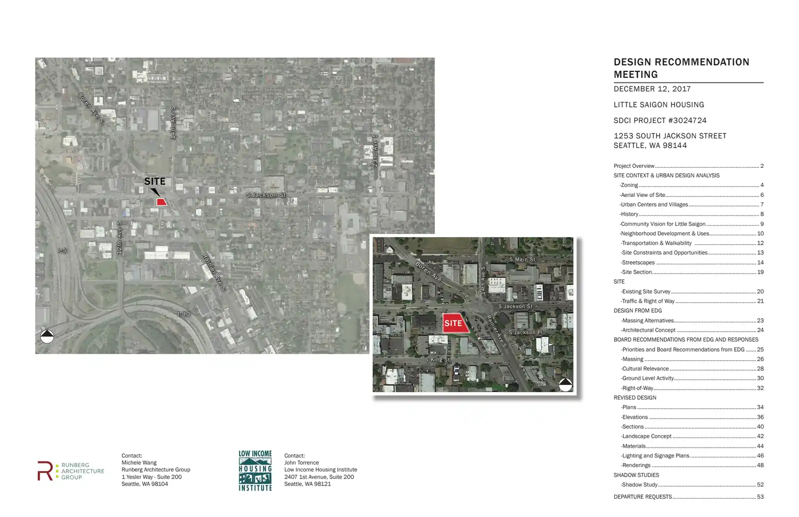 Design review proposal for 1253 S Jackson St