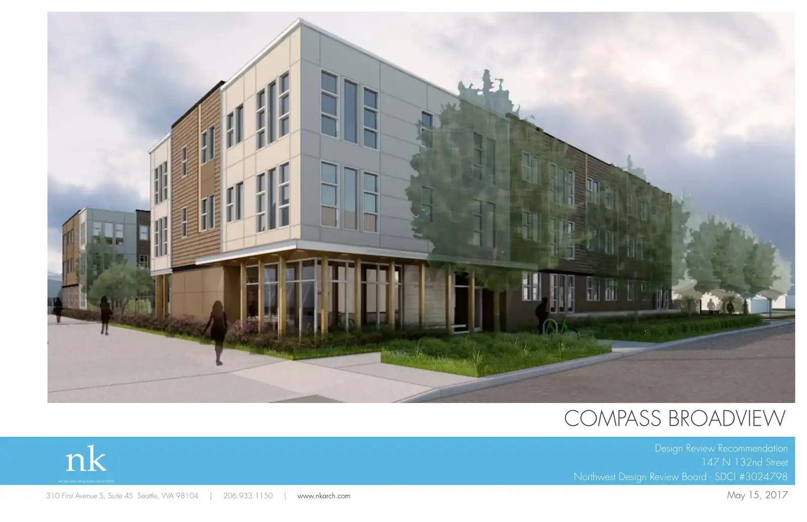 Design review proposal for 147 N 132nd St