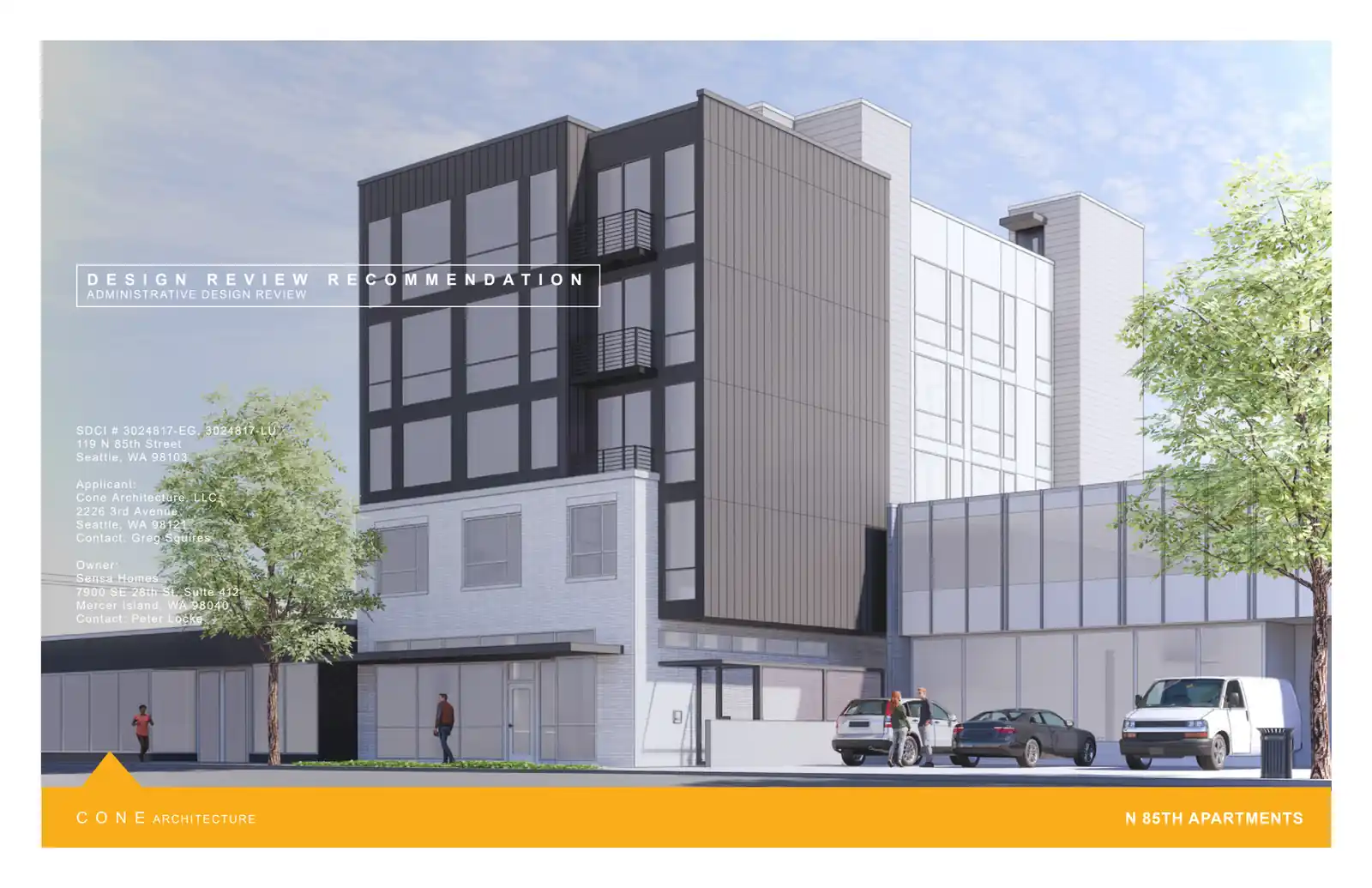Design review proposal for 119 N 85th St