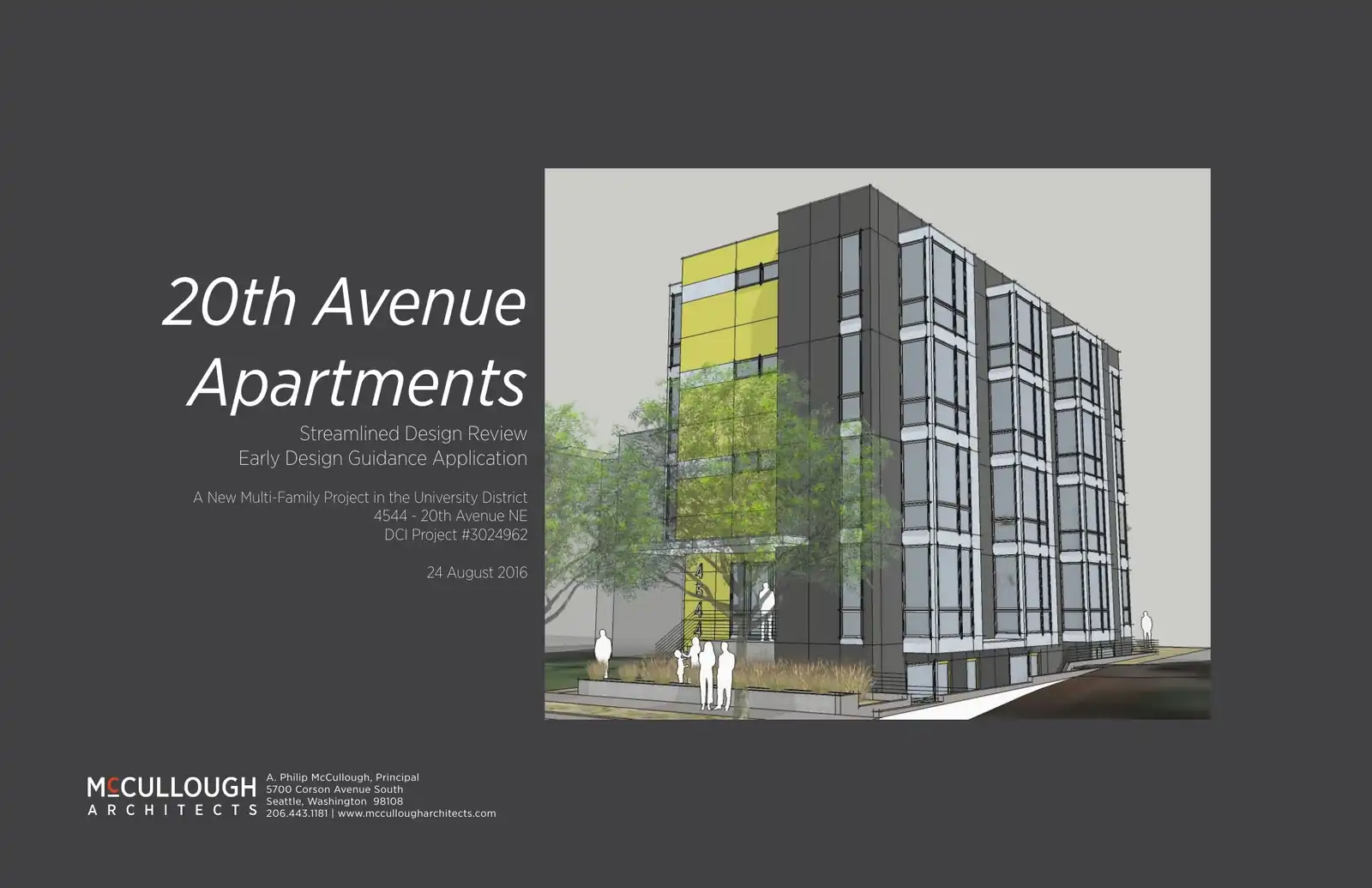 Design review proposal for 4544 20th Ave NE