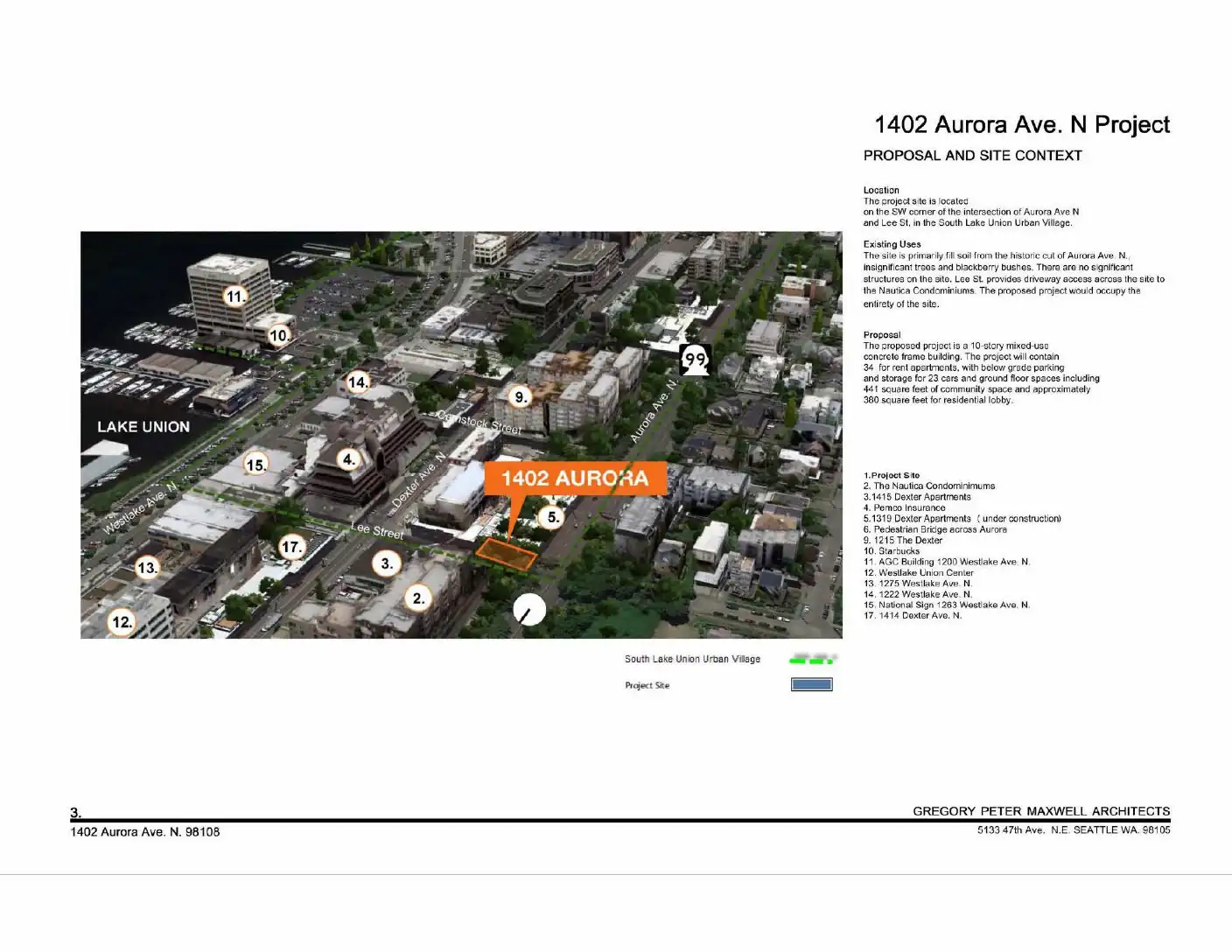 Design review proposal for 1402 Aurora Ave N