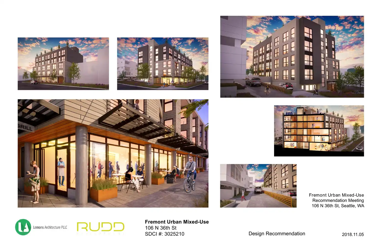 Design review proposal for 106 N 36th St