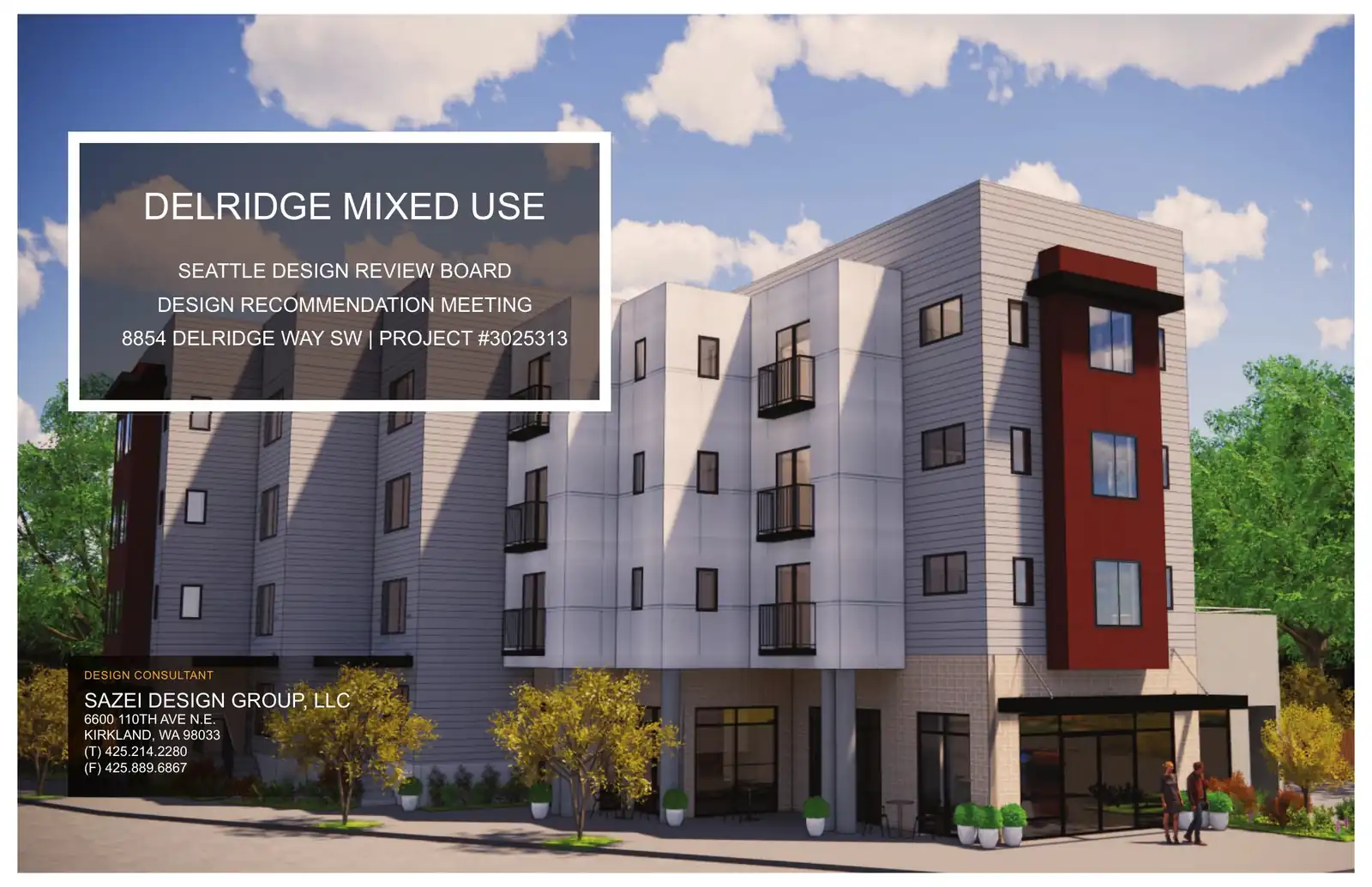 Design review proposal for 8854 Delridge Way SW