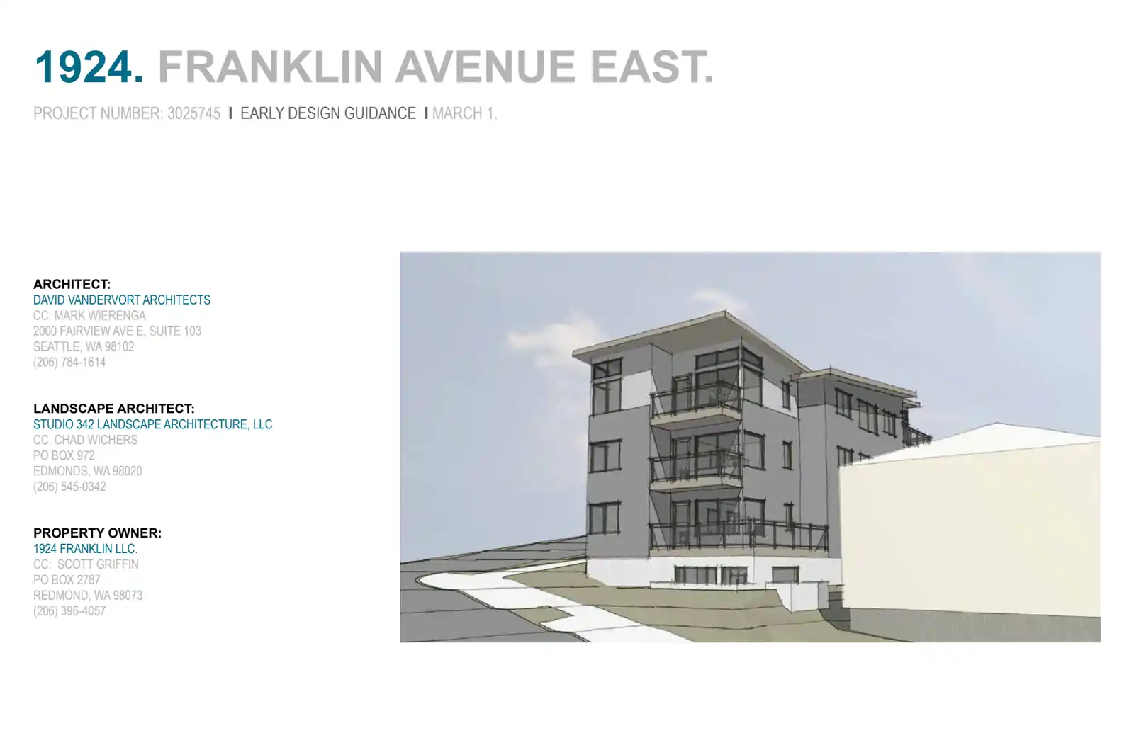 Design review proposal for 1924 Franklin Ave E