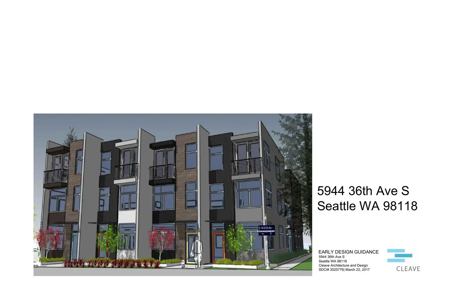 Design review proposal for 5944 36th Ave S