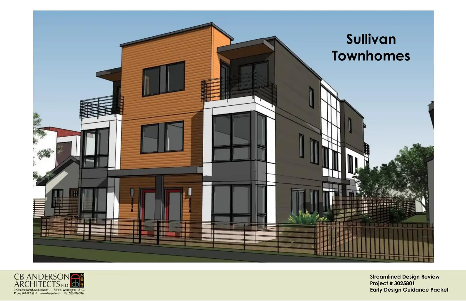Design review proposal for 531 S Sullivan St