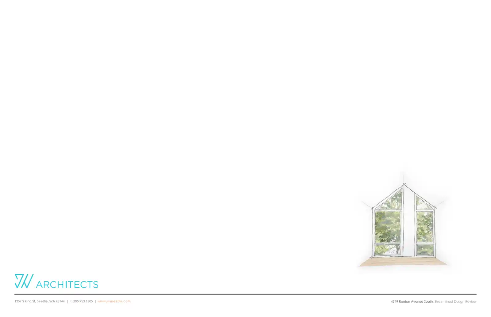 Design review proposal for 4549 Renton Ave S