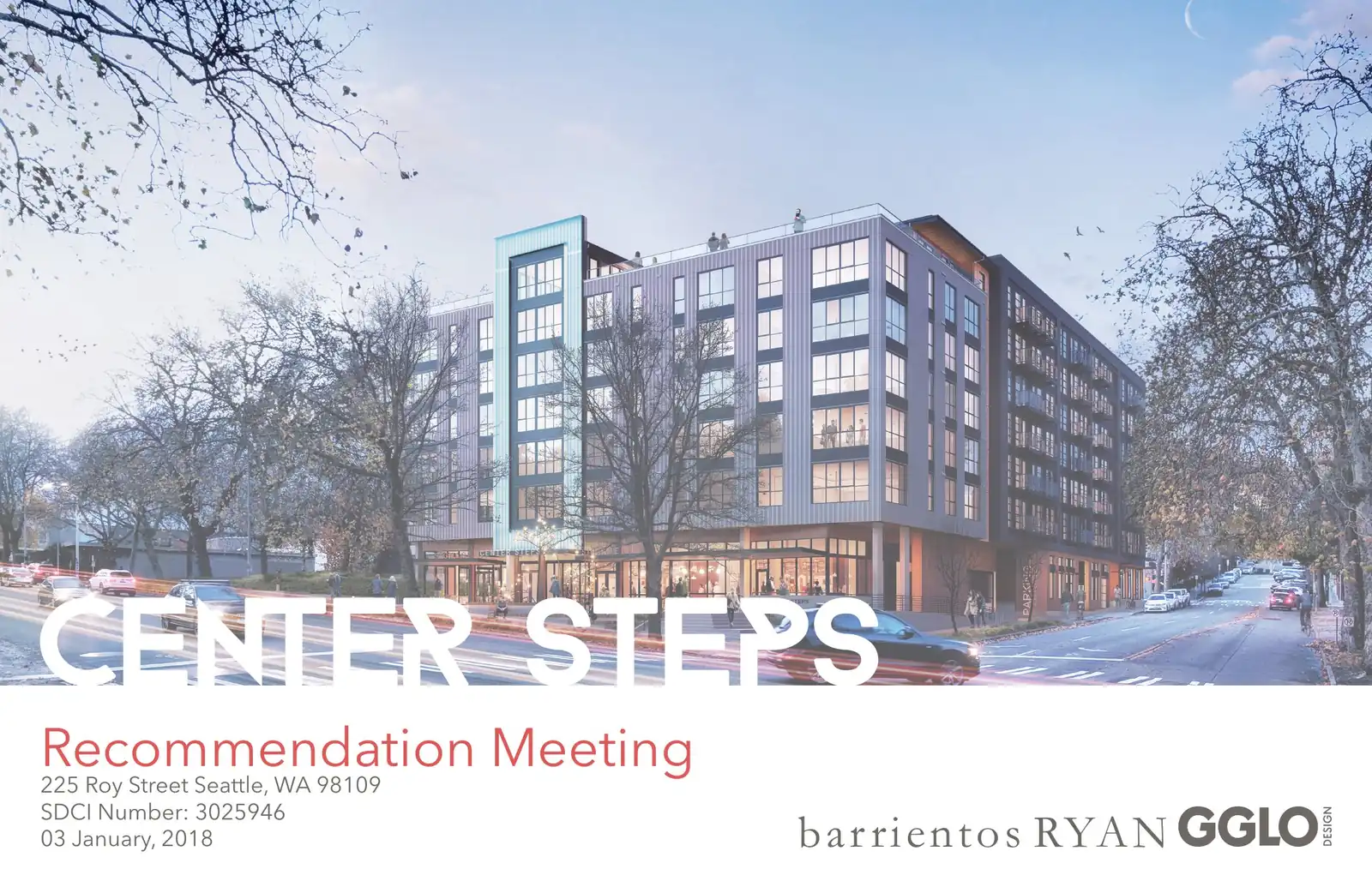 Design review proposal for 225 Roy St