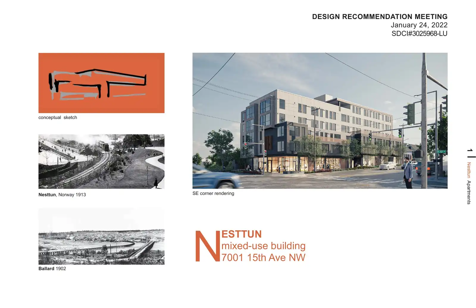 Design review proposal for 7001 15th Ave NW