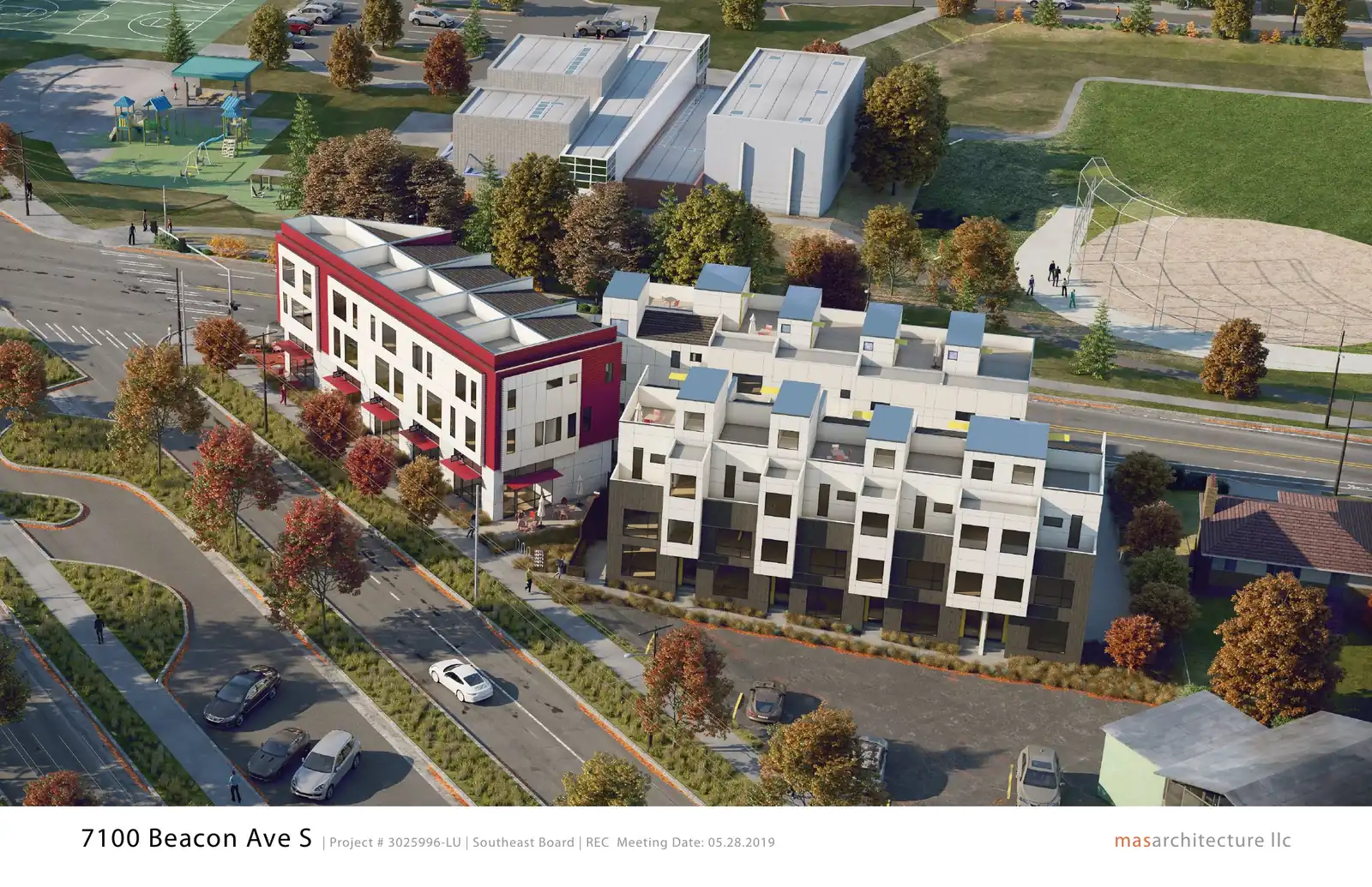 Design review proposal for 7100 Beacon Ave S