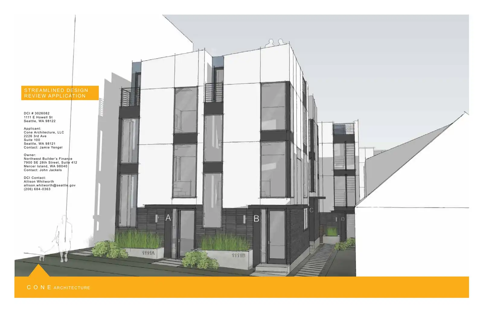 Design review proposal for 1111 E Howell St