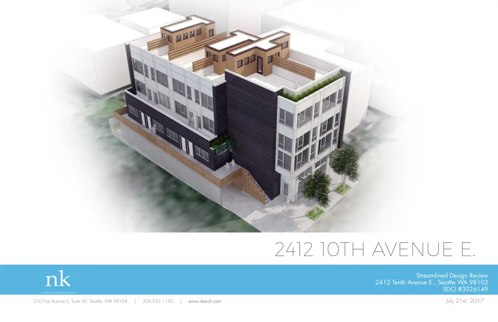 Design review proposal for 2412 10th Ave E