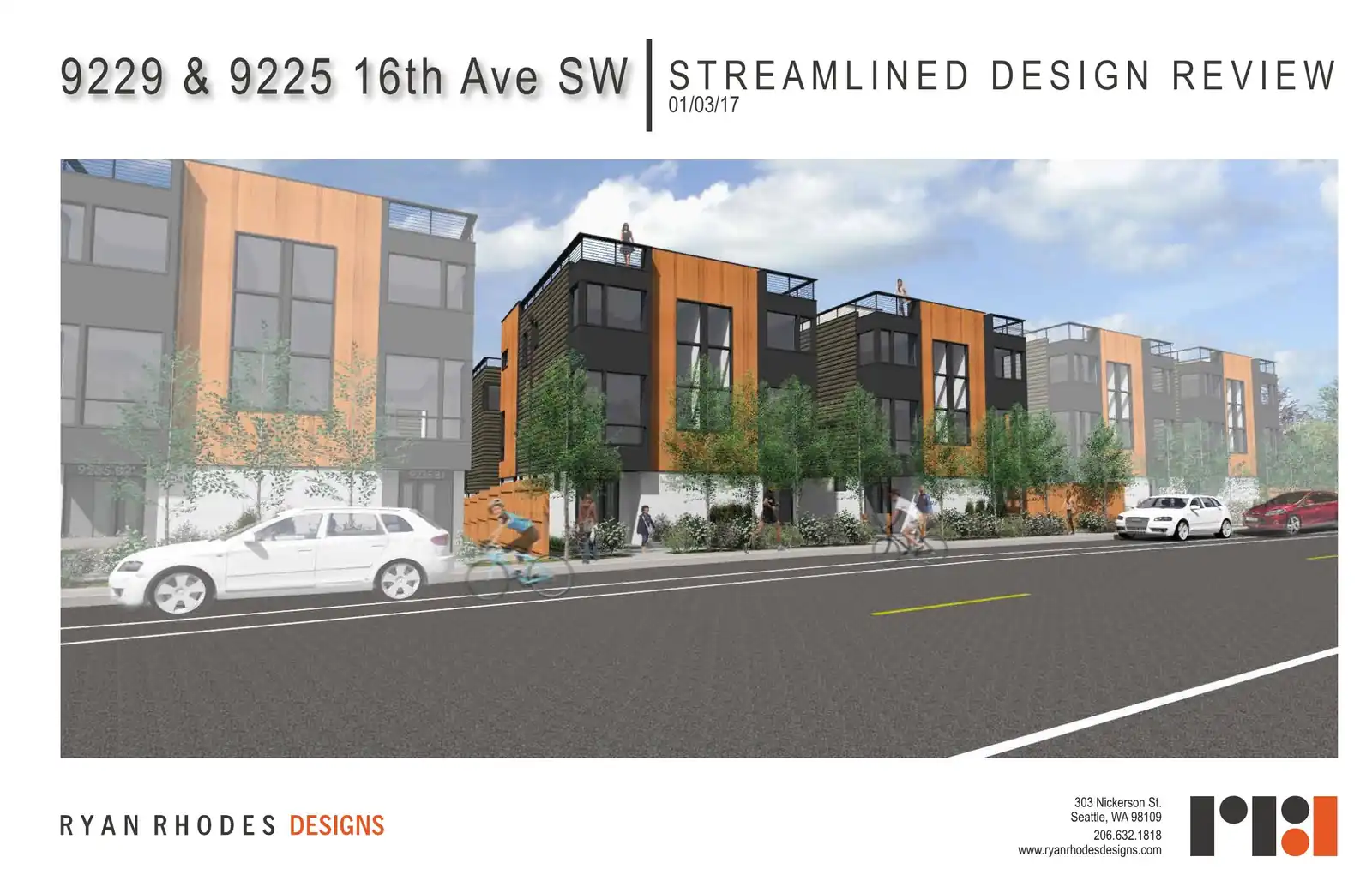 Design review proposal for 9225 16th Ave SW