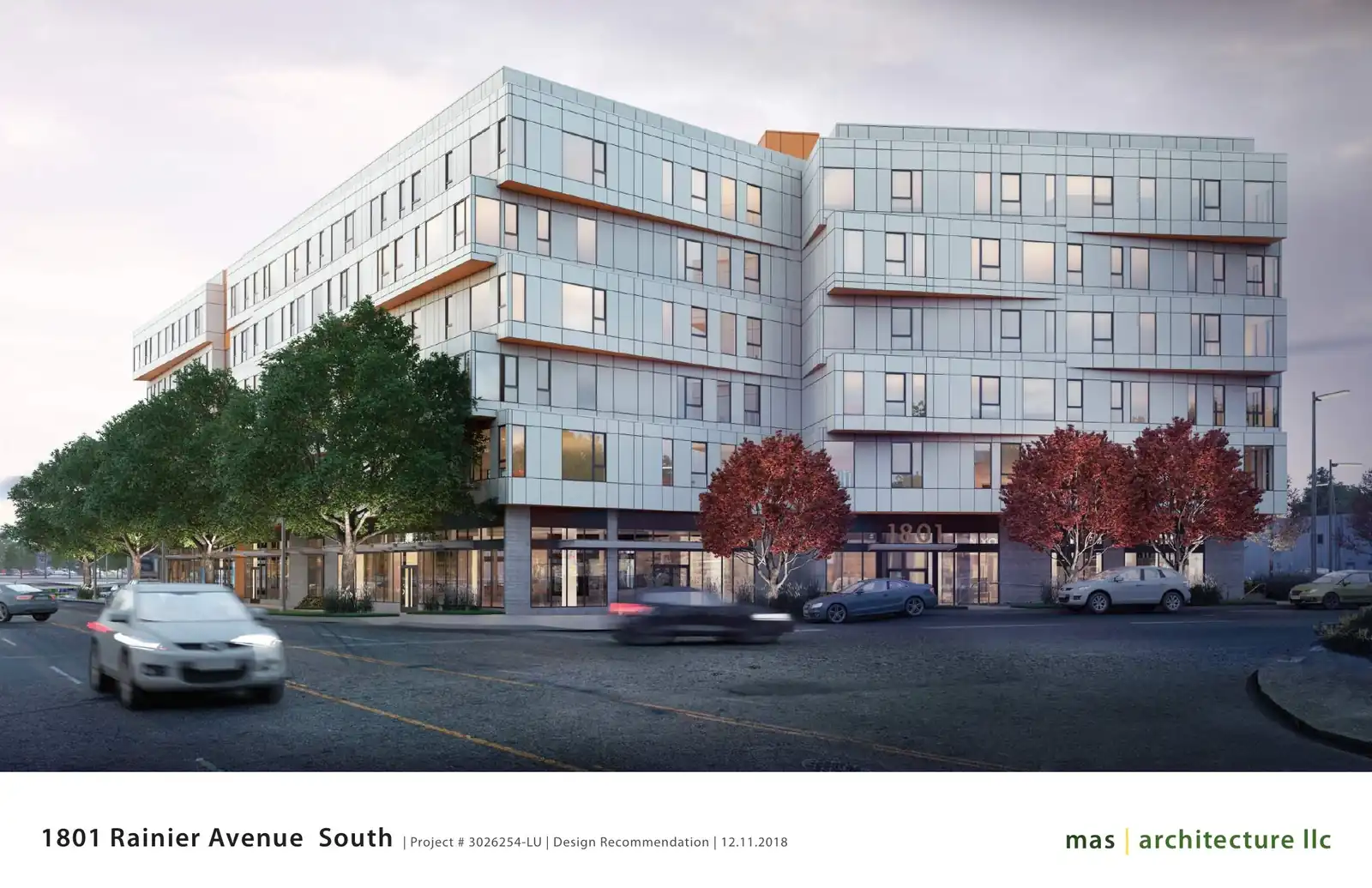 Design review proposal for 1801 Rainier Ave S