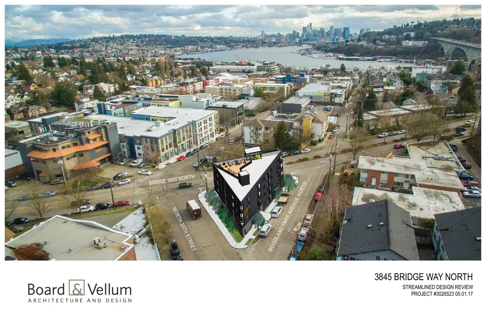 Design review proposal for 3845 Bridge Way N