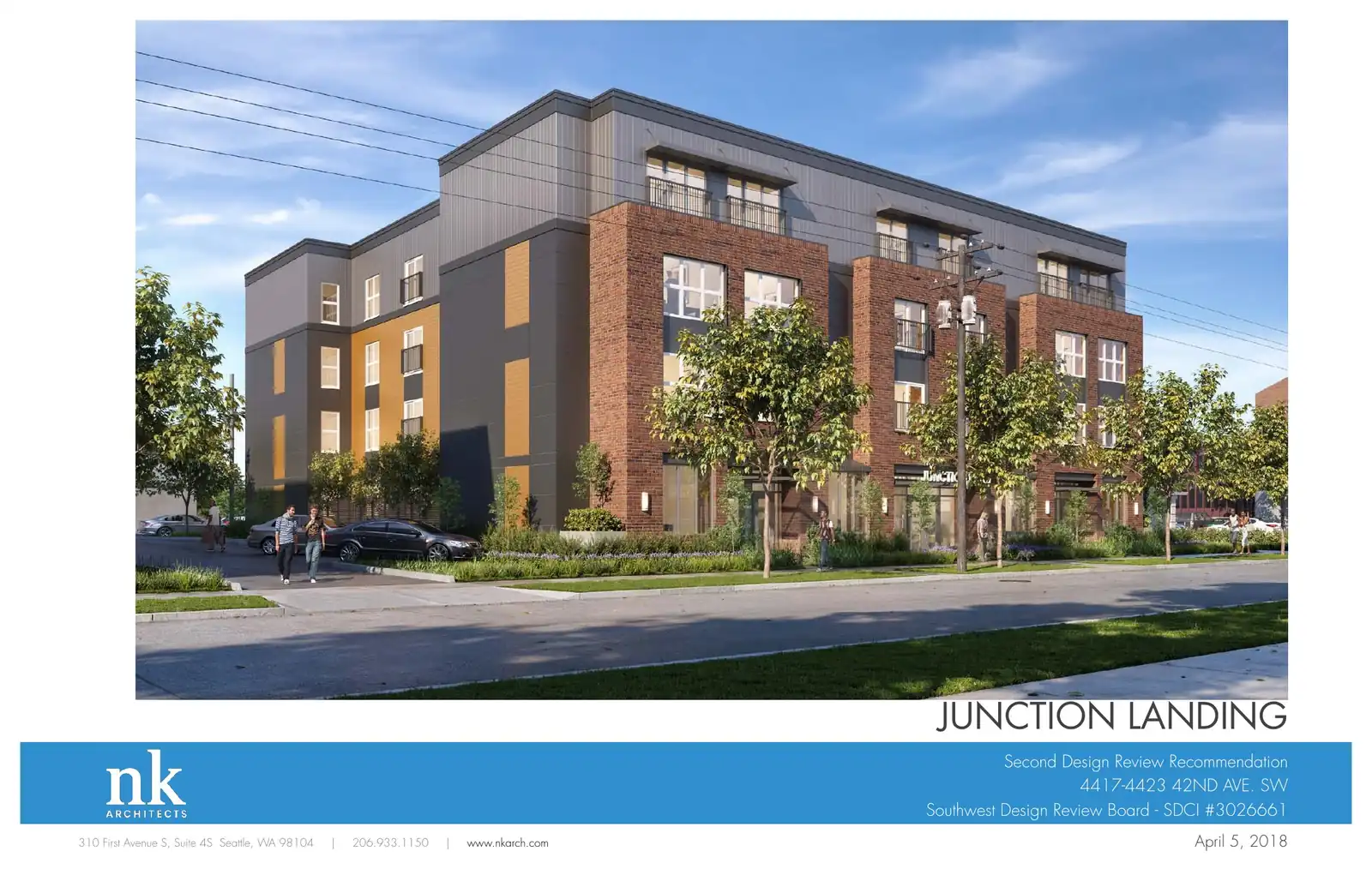 Design review proposal for 4417 42nd Ave SW