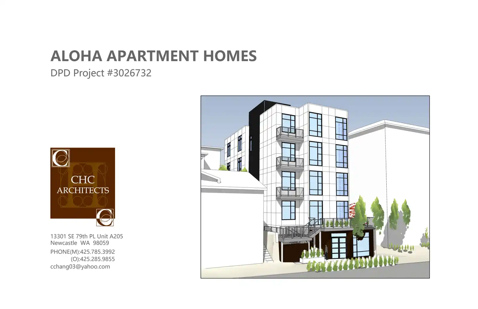 Design review proposal for 606 Aloha St