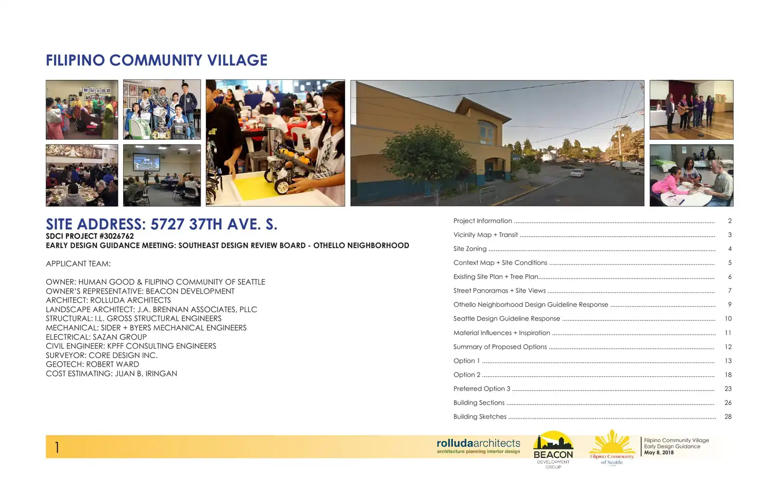 Design review proposal for 5727 37th Ave S