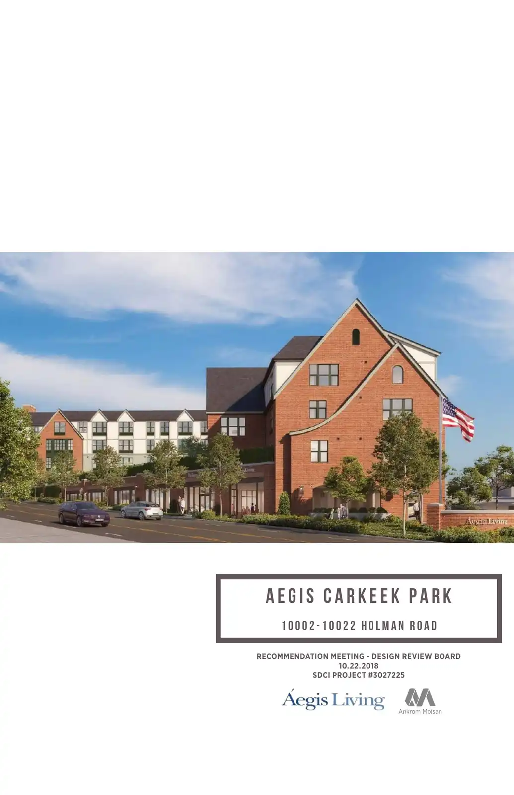 Design review proposal for 10000 Holman Rd NW