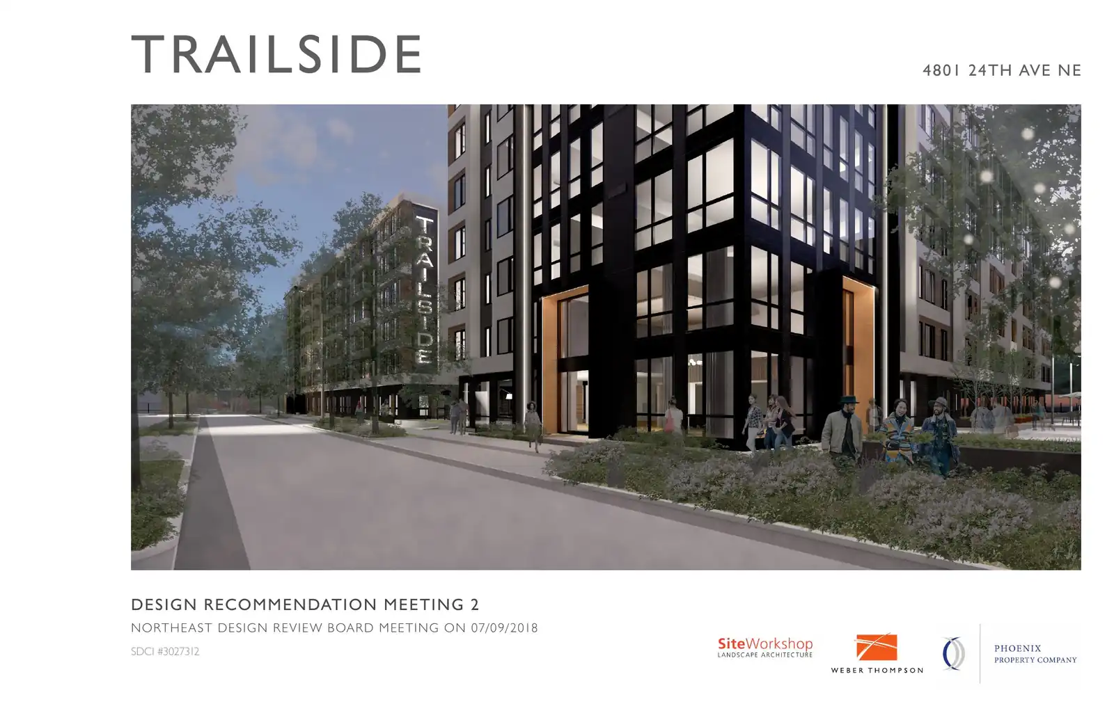 Design review proposal for 4801 24th Ave NE
