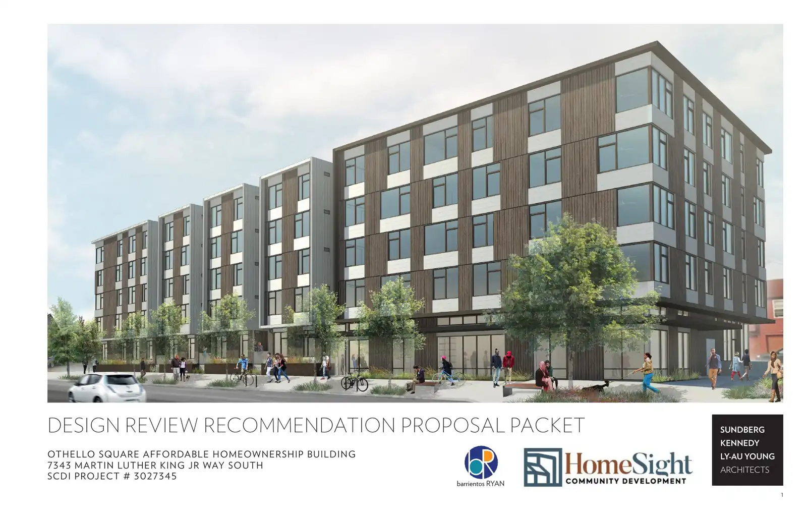 Design review proposal for 7343 M L King Jr Way S