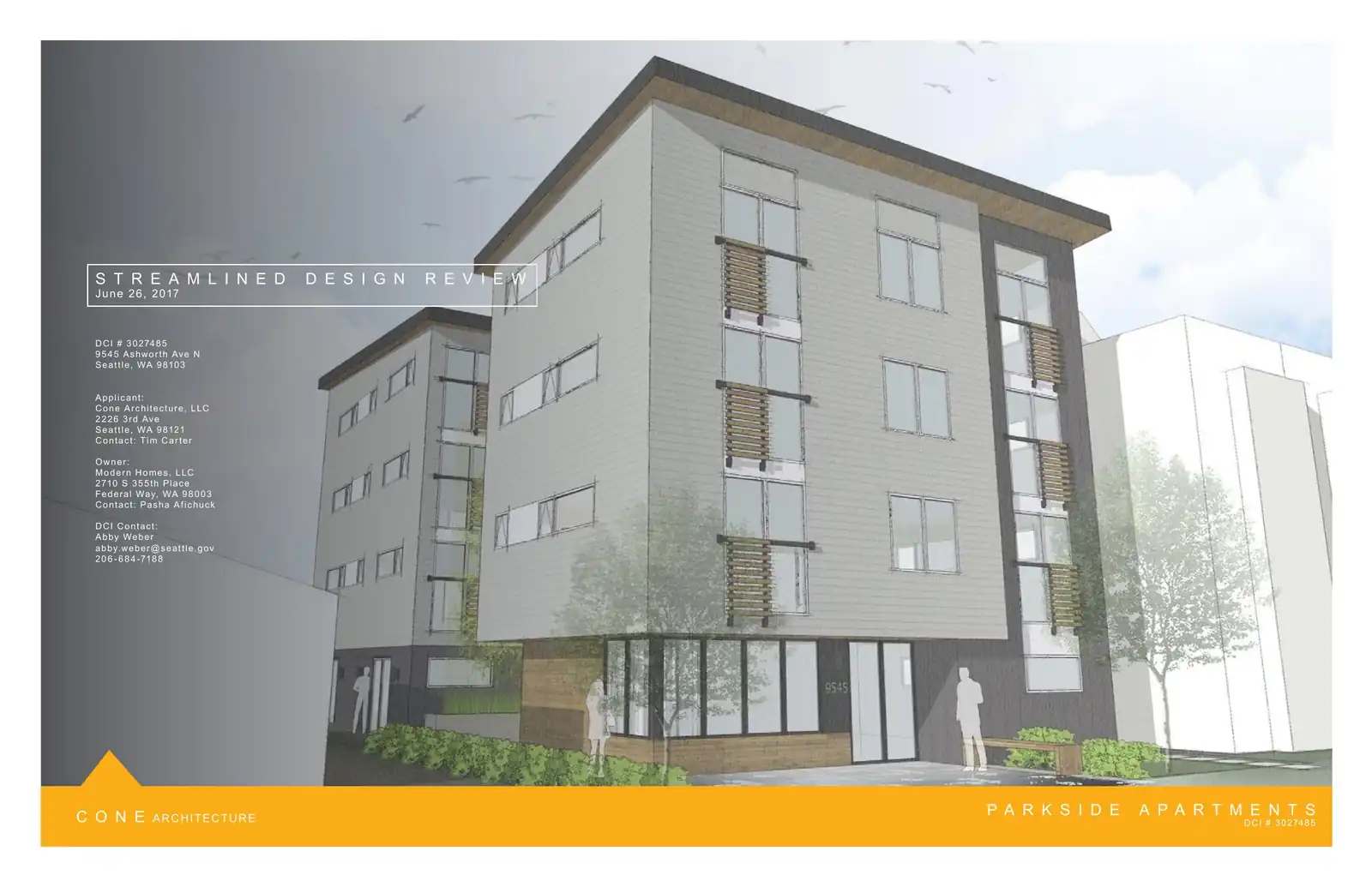 Design review proposal for 9545 Ashworth Ave N