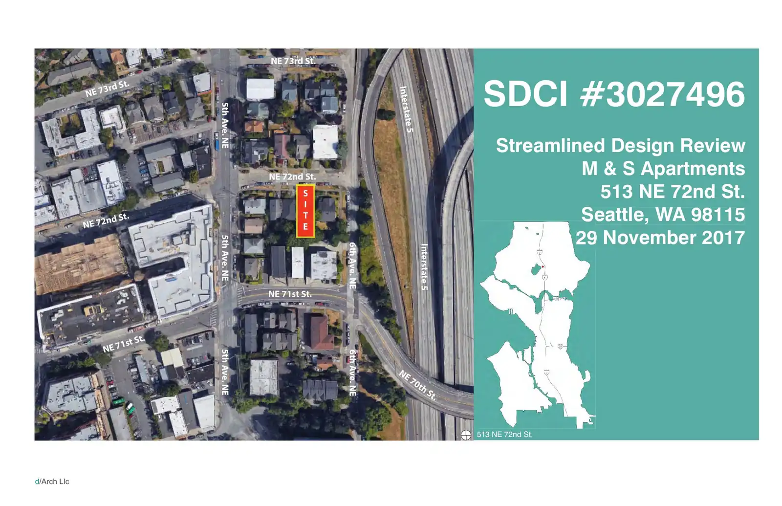 Design review proposal for 513 NE 72nd St