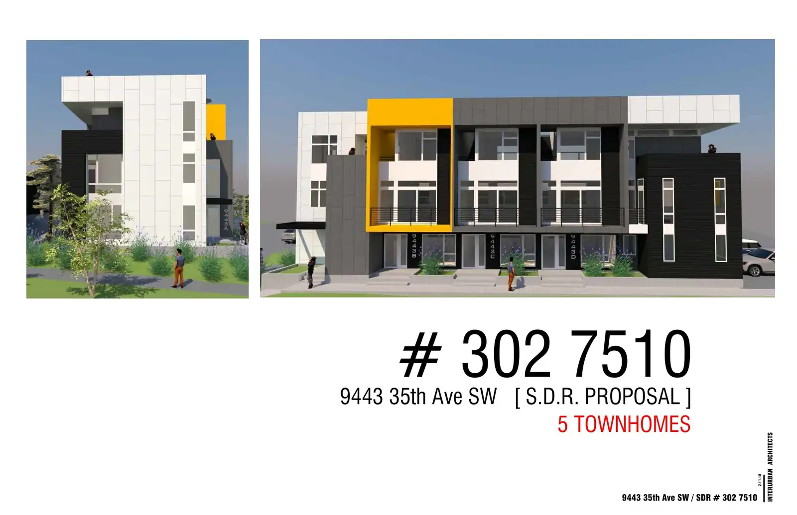Design review proposal for 9443 35th Ave SW