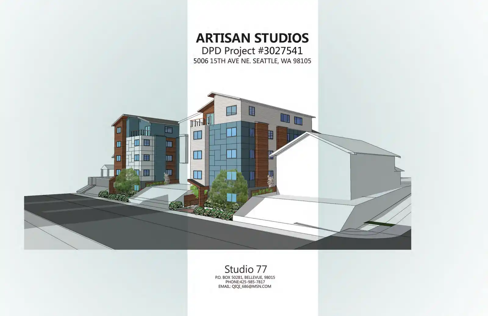 Design review proposal for 5006 15th Ave NE