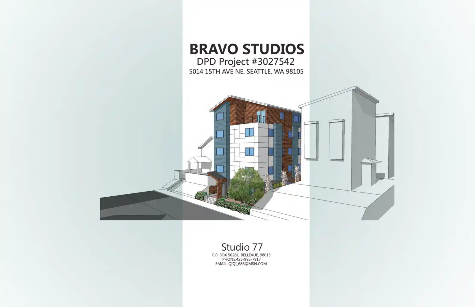Design review proposal for 5014 15th Ave NE