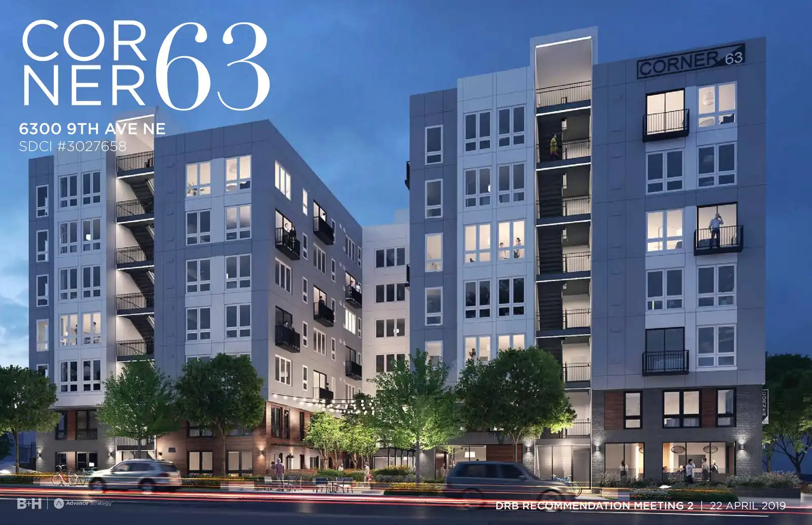 Design review proposal for 6300 9th Ave NE