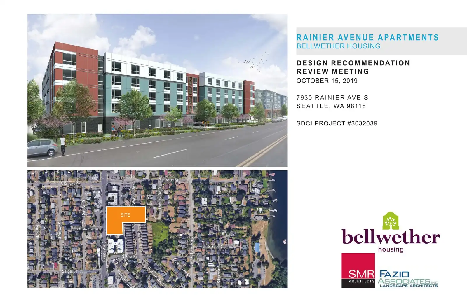 Design review proposal for 7930 Rainier Ave S