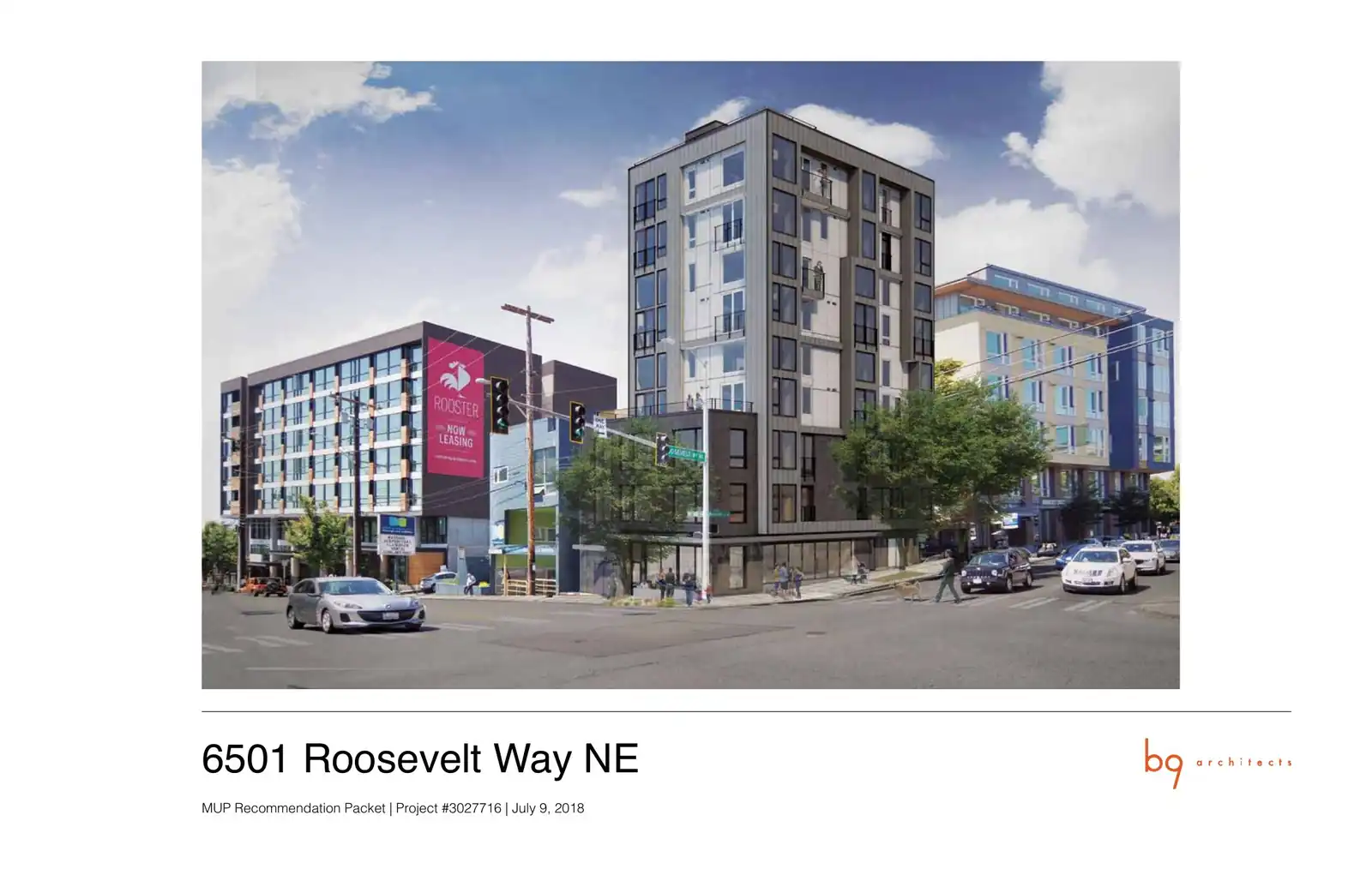 Design review proposal for 6501 Roosevelt Way NE