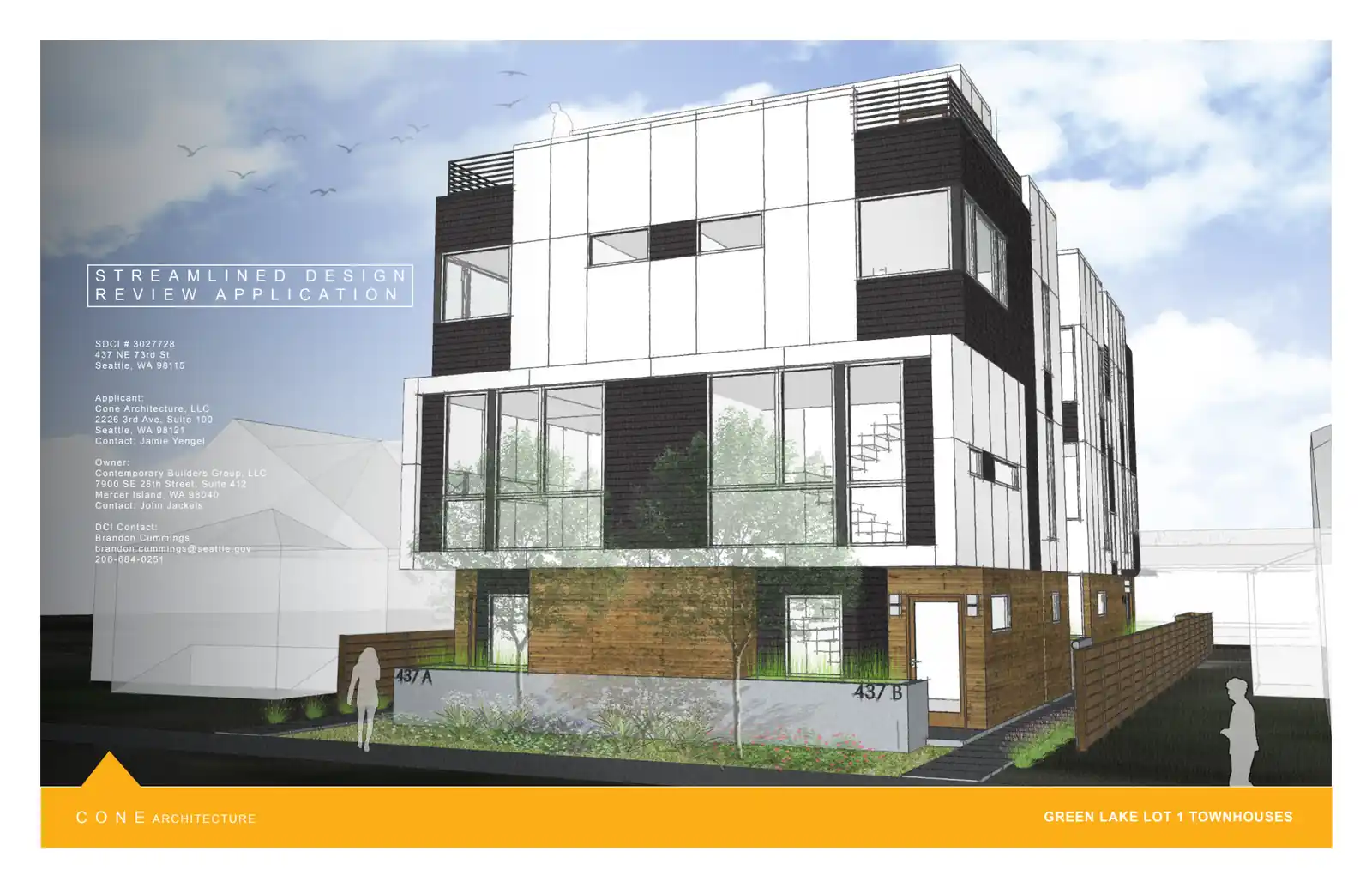 Design review proposal for 437 NE 73rd St