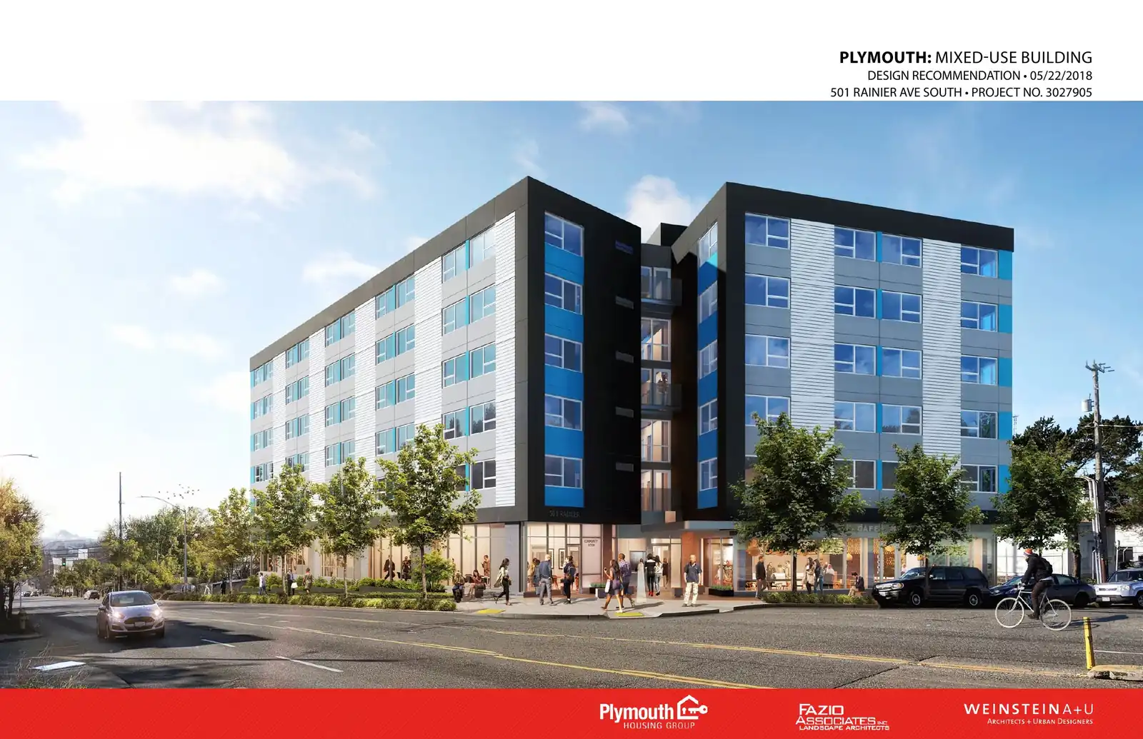 Design review proposal for 501 Rainier Ave S