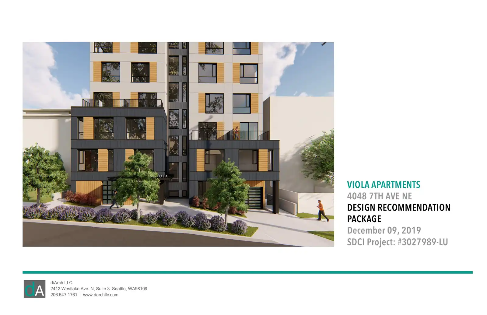 Design review proposal for 4048 7th Ave NE