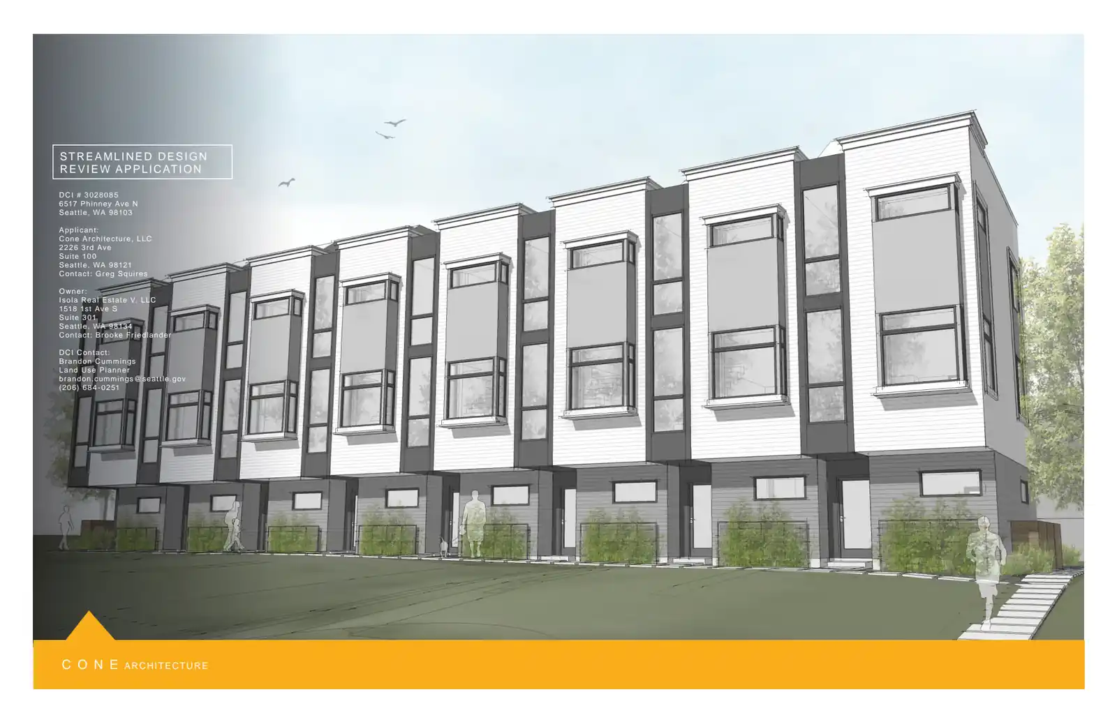 Design review proposal for 6517 Phinney Ave N