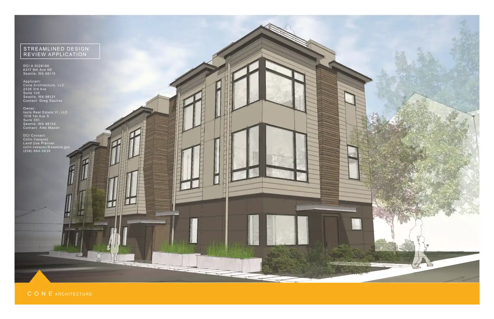 Design review proposal for 6317 9th Ave NE