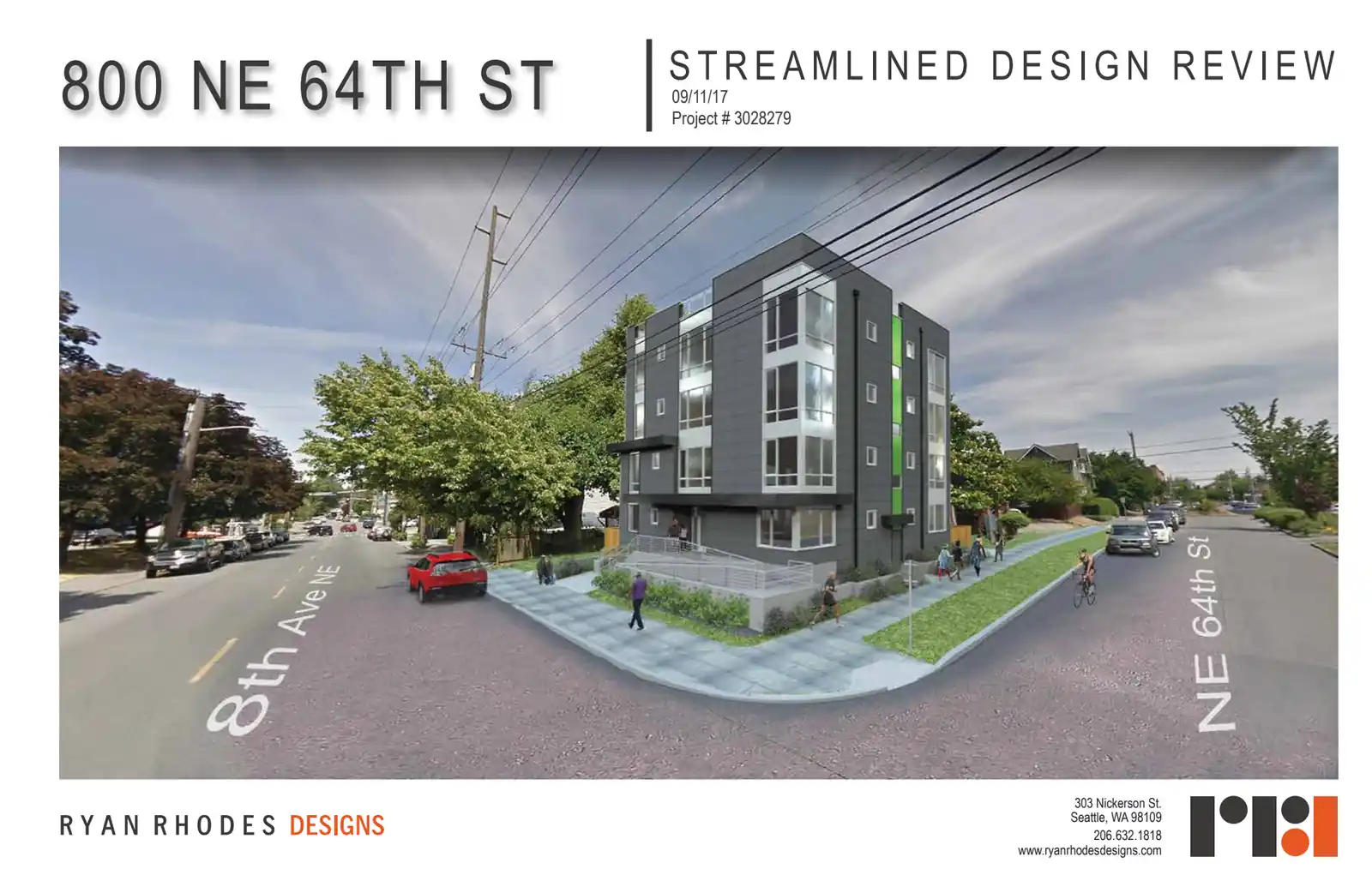 Design review proposal for 800 NE 64th St