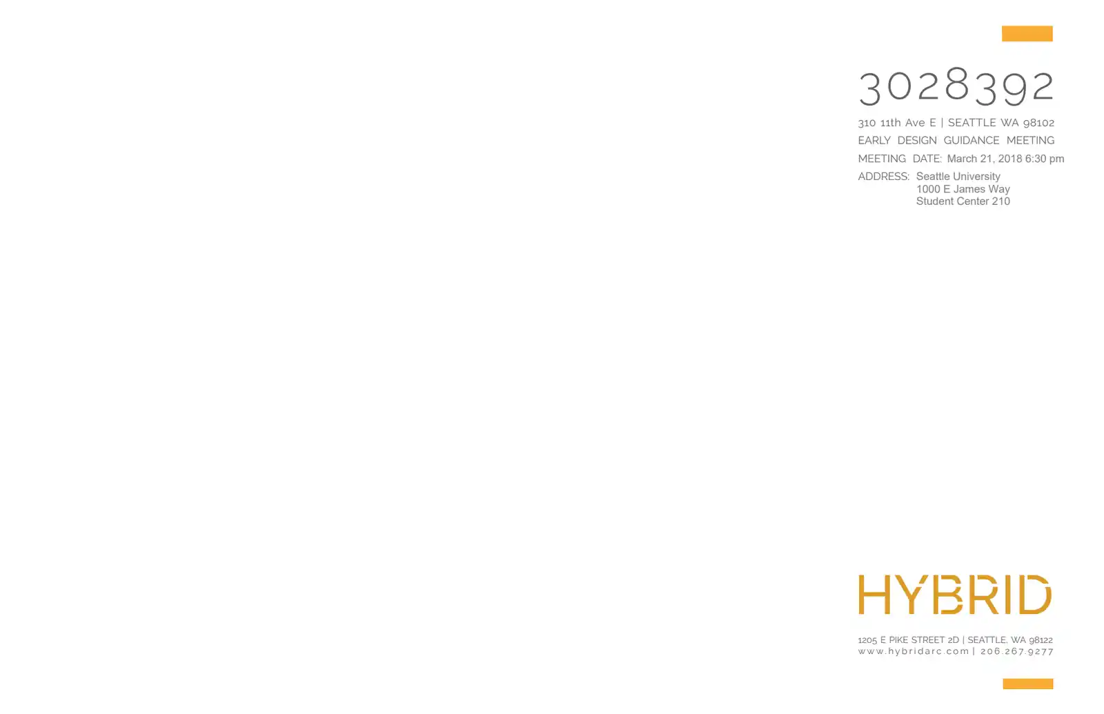 Design review proposal for 310 11th Ave E