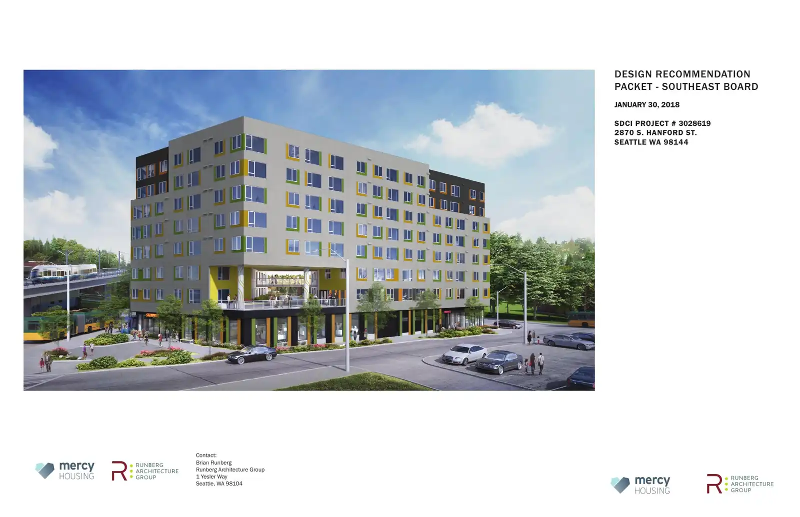 Design review proposal for 2870 S Hanford St