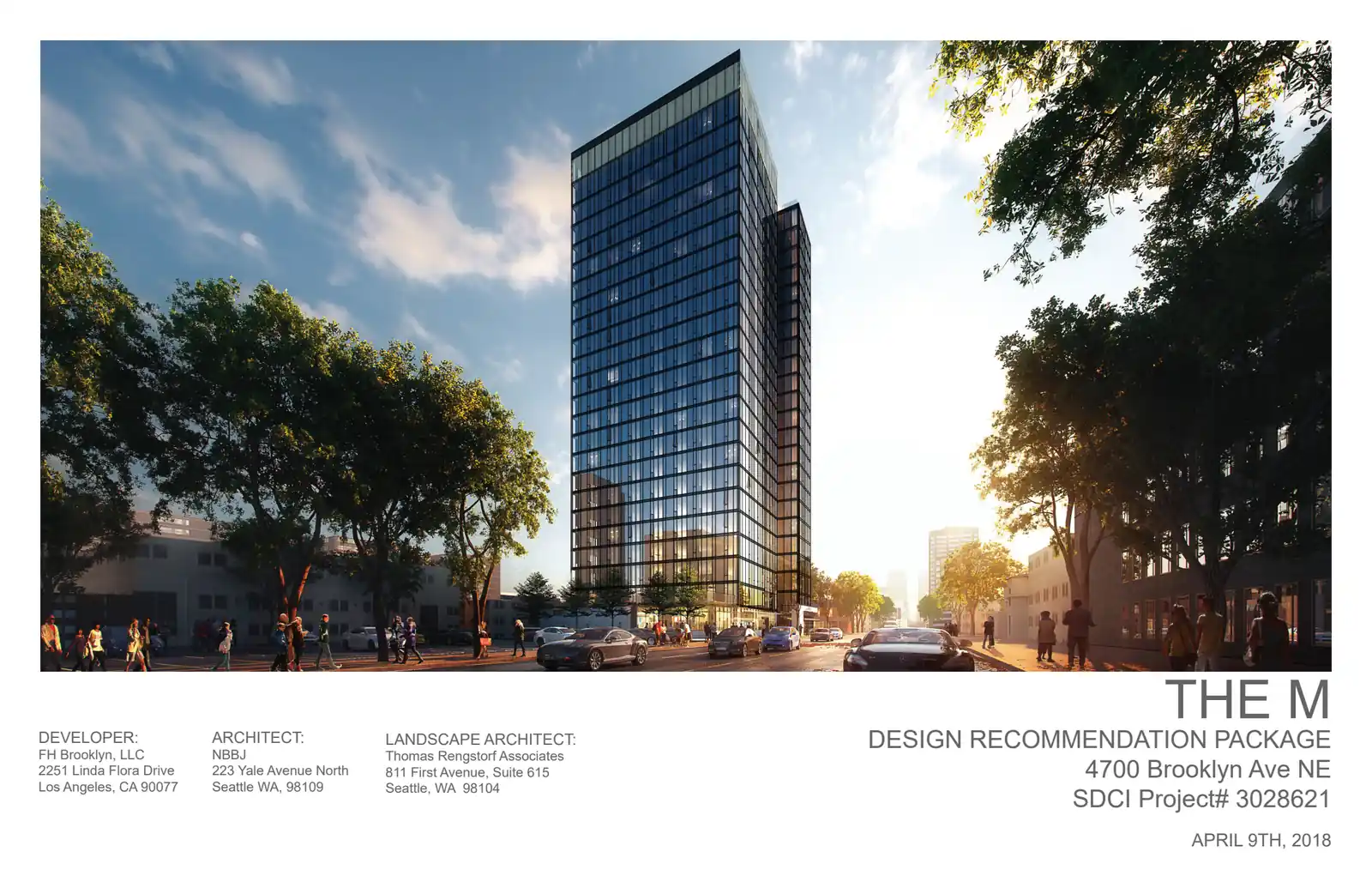 Design review proposal for 4700 Brooklyn Ave NE
