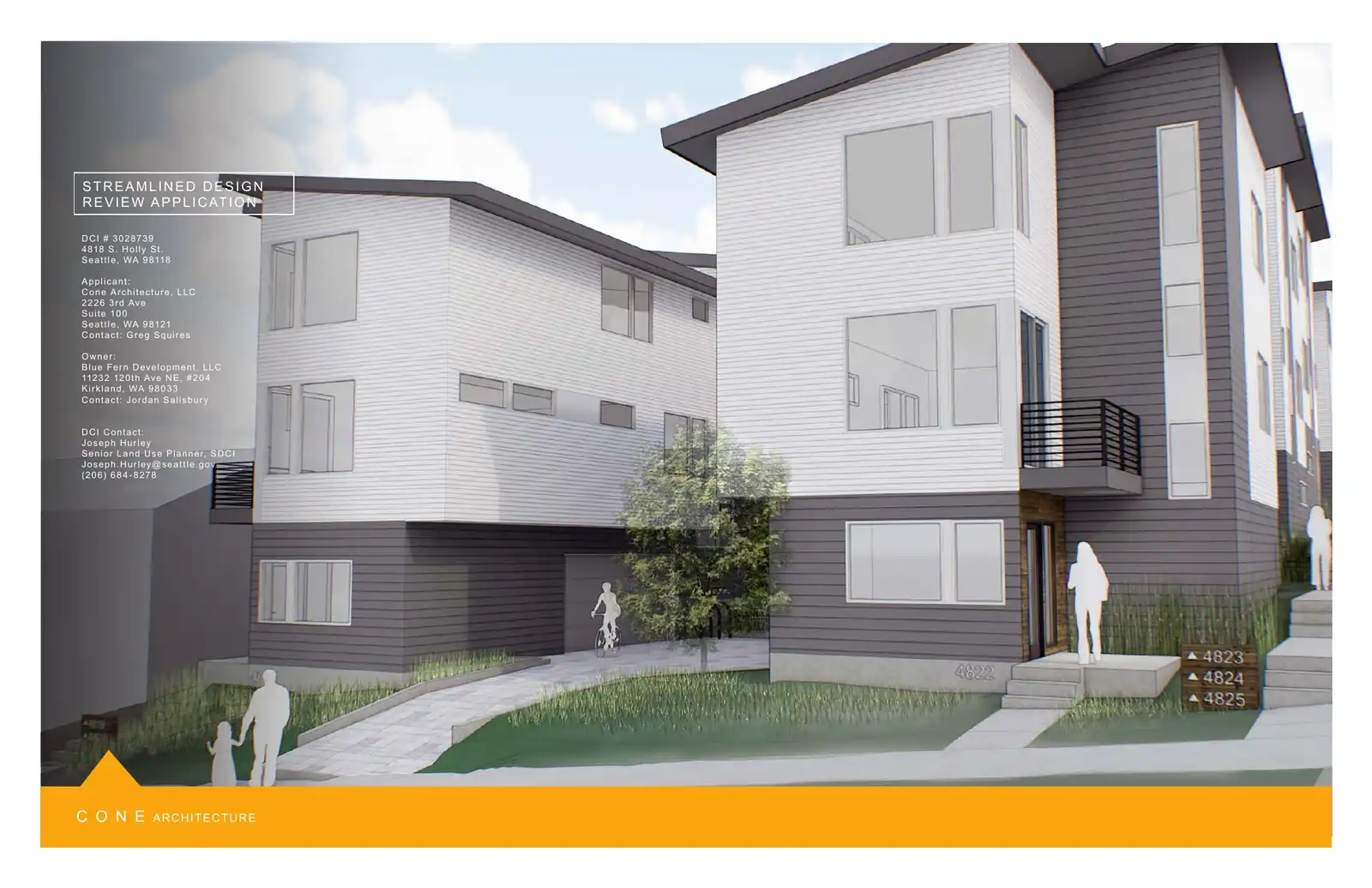 Design review proposal for 4818 S Holly St
