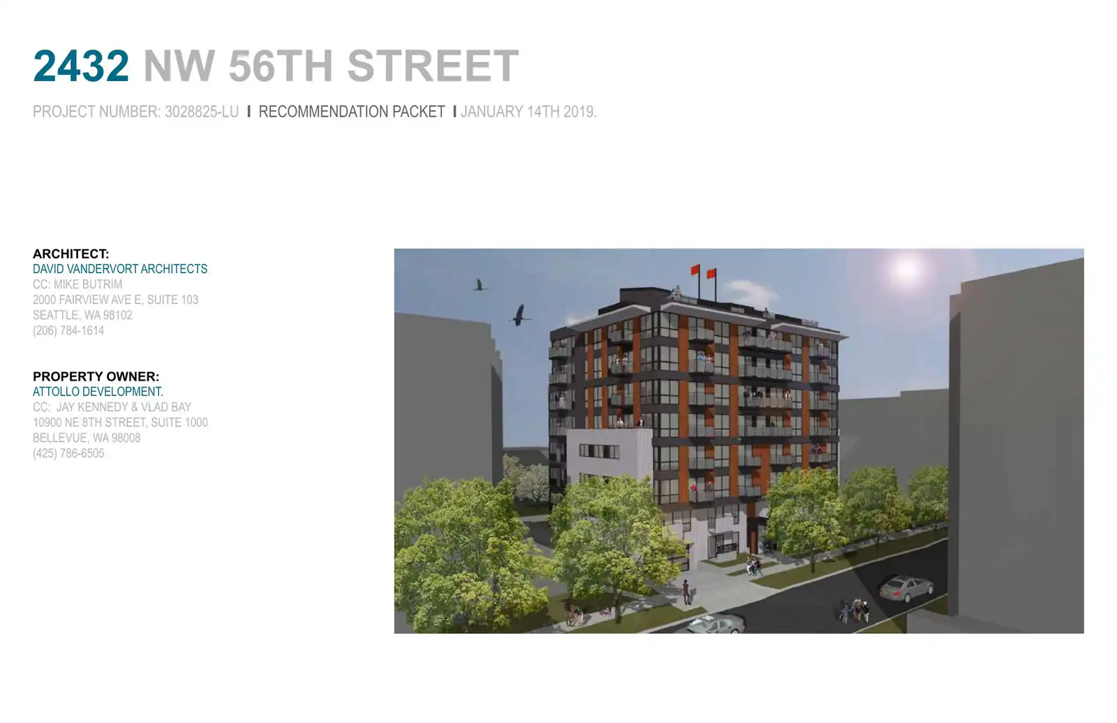 Design review proposal for 2432 NW 56th St