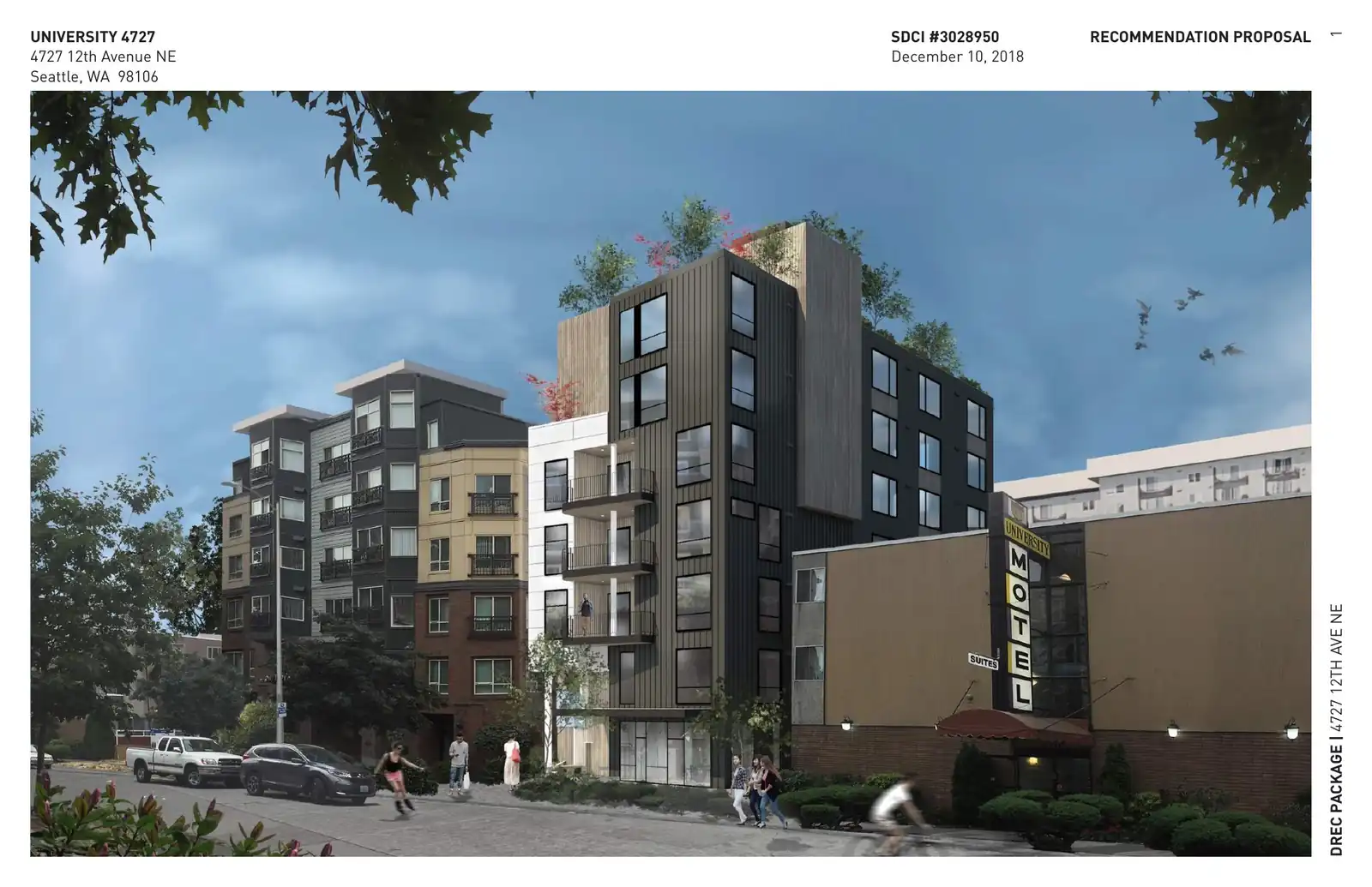 Design review proposal for 4727 12th Ave NE