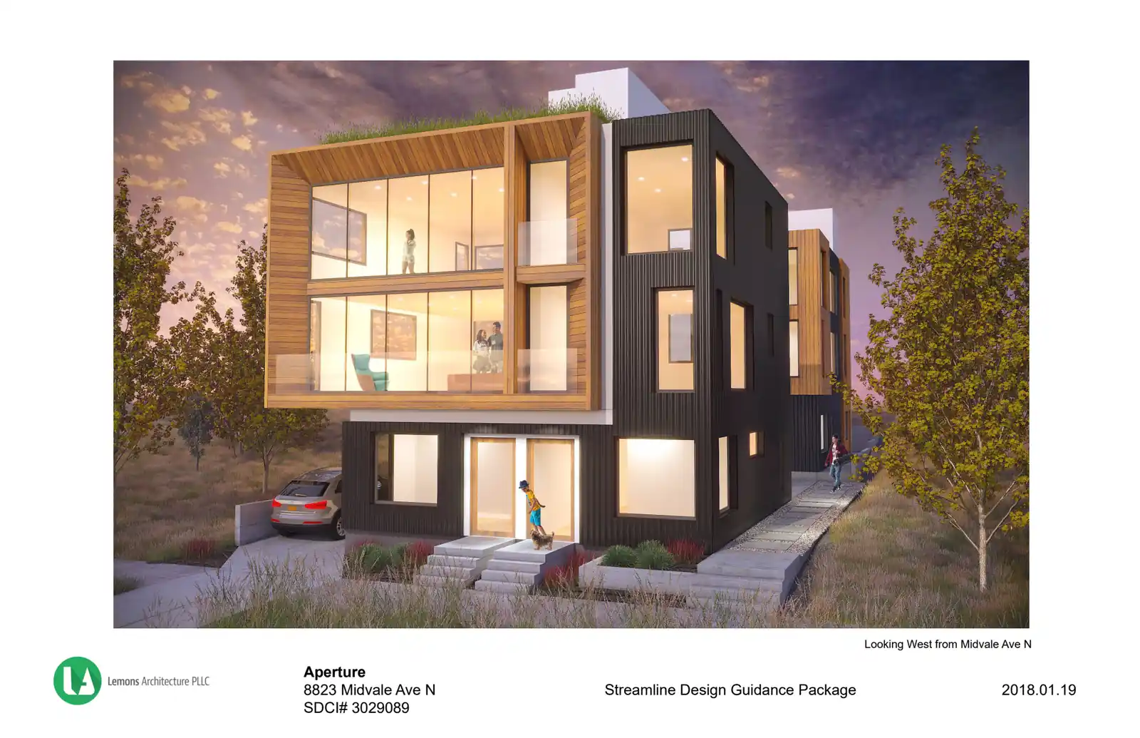 Design review proposal for 8823 Midvale Ave N